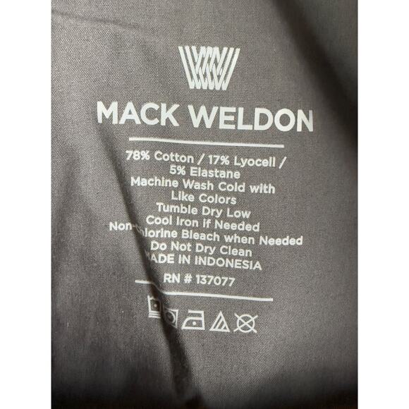 Mack Weldon‎ Stretch Performance Lightweight Chino Pants Khaki Beige Mens 40x34 - Picture 5 of 10